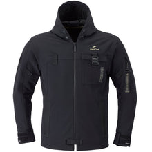 Load image into Gallery viewer, QUICK DRY PARKA ALL BLACK RSJ335 (NEW COLOR)