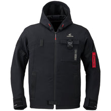 Load image into Gallery viewer, QUICK DRY PARKA BLACK/RED RSJ335 (NEW COLOR)