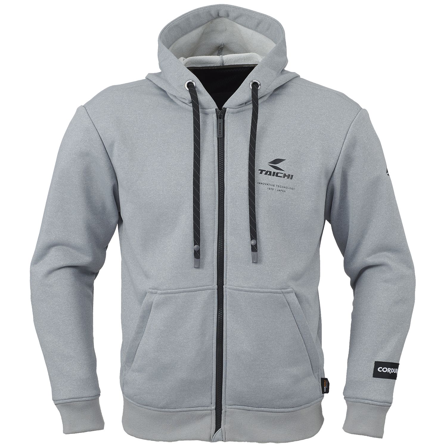CORDURA HOODIE HEATHER GRAY RSJ352 – RS-TAICHI USA