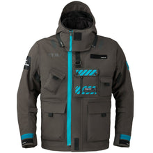 Load image into Gallery viewer, MONSTER ALL SEASON PARKA GUNMETAL / CYAN RSJ726