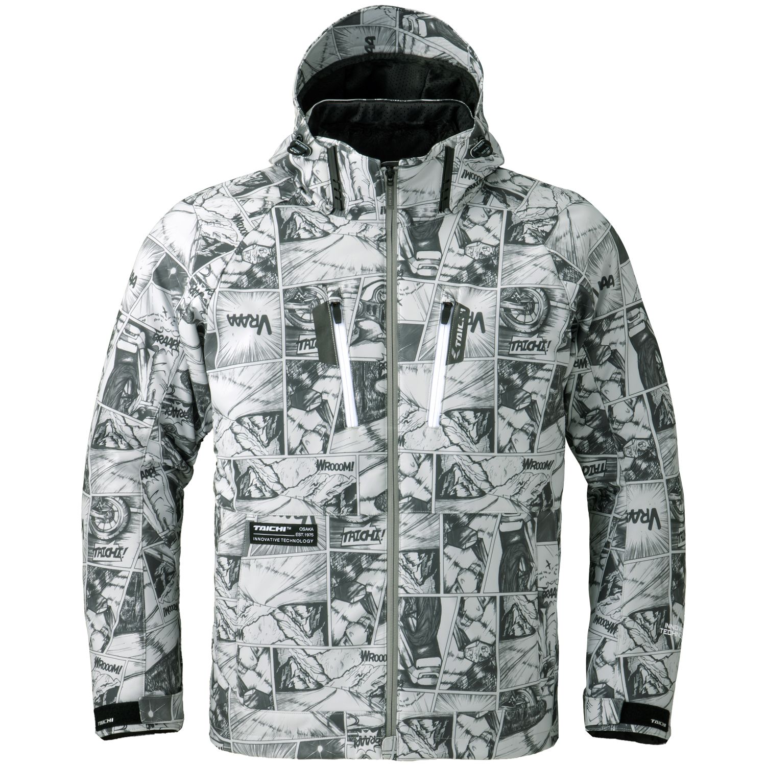 SOFTSHELL ALL SEASON PARKA COMIC GRAY RSJ730 – RS-TAICHI USA