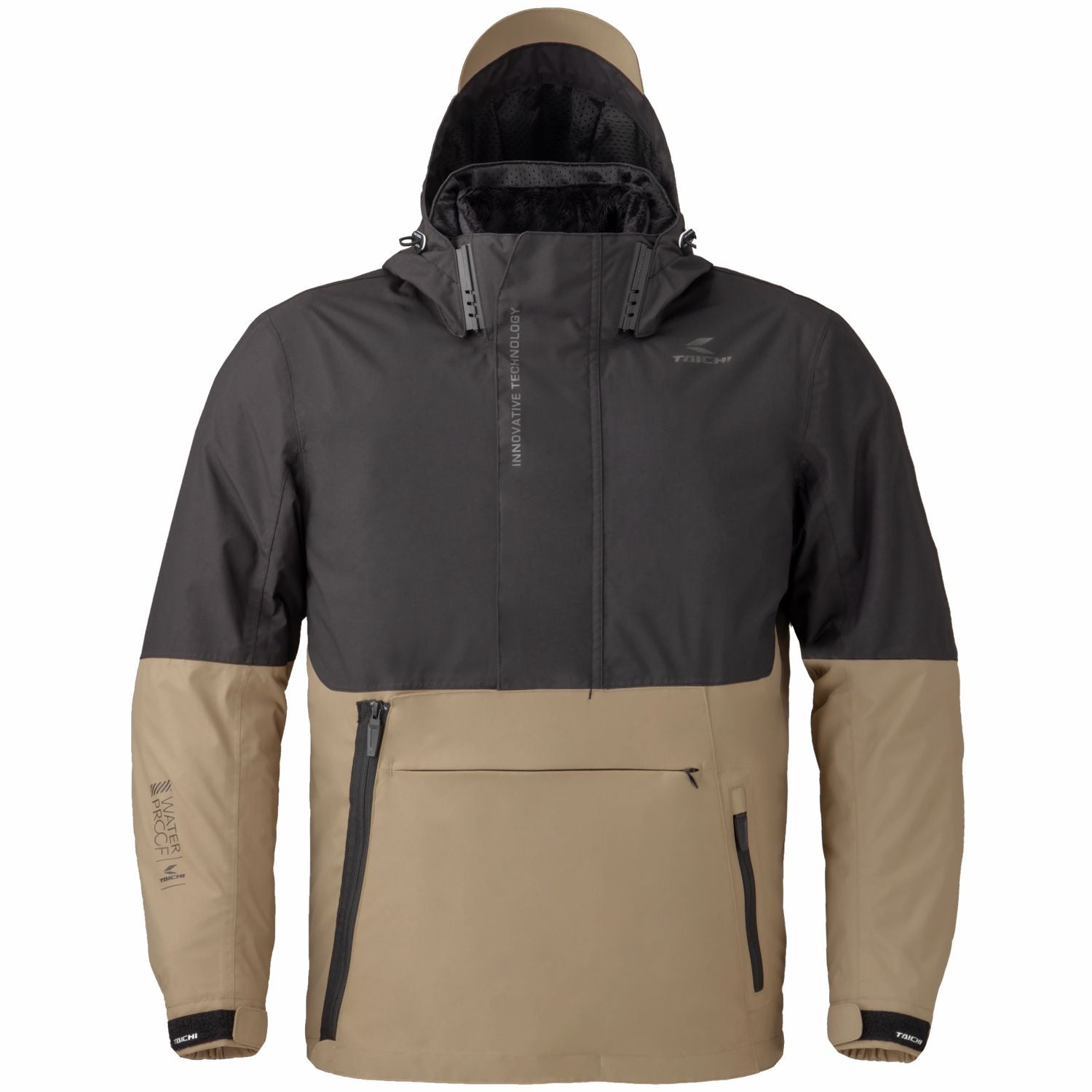 TAICHI TECH バイクジャケット XL カーキ/ブラック MOTOREK ALL SEASON PARKA CHINO / BLACK RSJ733 – RS-TAICHI USA