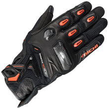 Load image into Gallery viewer, RAPTOR MESH GLOVES BLACK/NEON RED RST442
