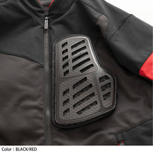 Load image into Gallery viewer, QUICK DRY RACER JACKET BLACK/ RED RSJ342