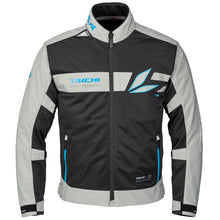 Load image into Gallery viewer, RACER MESH JACKET GRAY/CYAN RSJ336