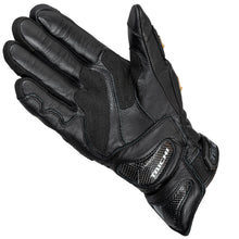 Load image into Gallery viewer, RAPTOR LEATHER GLOVE BLACK/RED RST441