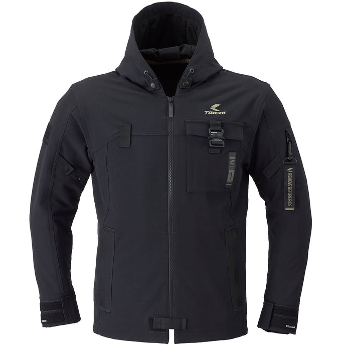 QUICK DRY PARKA ALL BLACK RSJ335 (NEW COLOR)