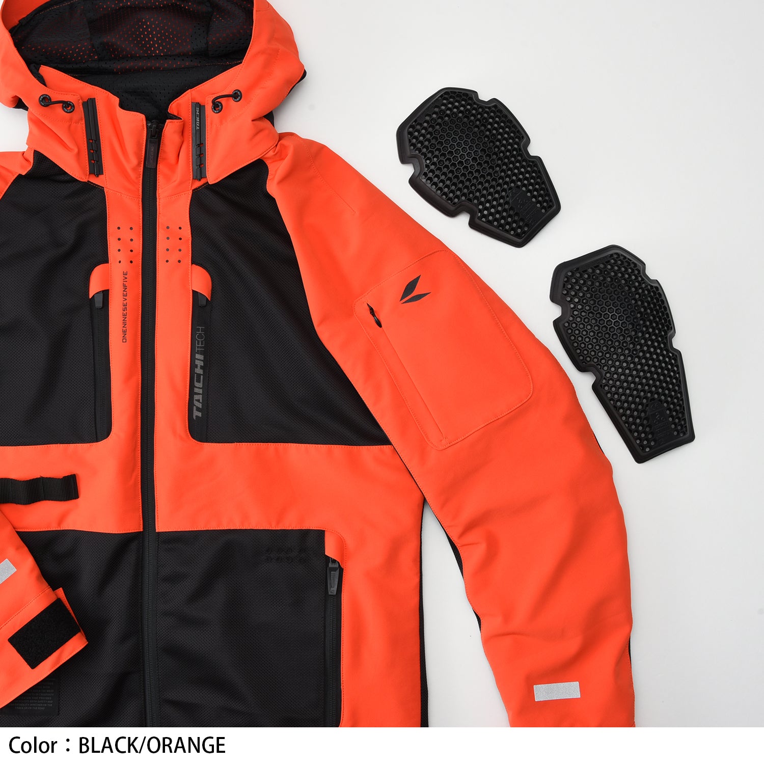 AIR PARKA ORANGE/BLACK RSJ354 – RS-TAICHI USA