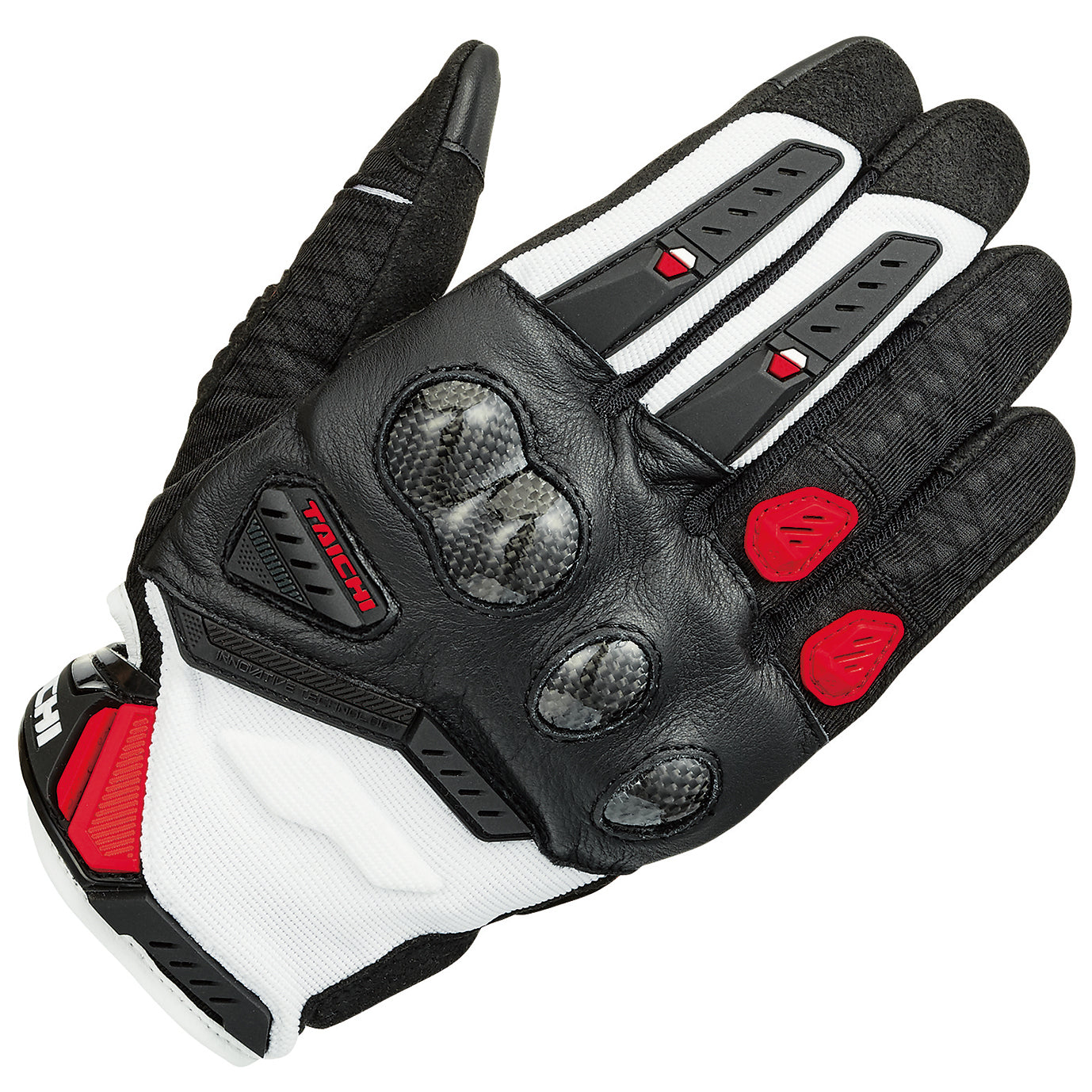 RSTAICHI LサイズRST444 Velocity Mesh Gloves VELOCITY MESH GLOVES WHITE/RED RST444 – RS-TAICHI USA
