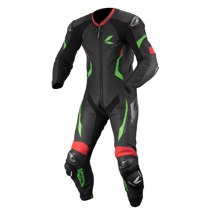 GP-WRX R307 RACING SUIT BLACK/GREEN NXL307 LIMITED EDITION