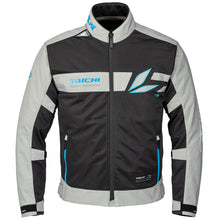 Load image into Gallery viewer, RACER MESH JACKET GRAY/CYAN RSJ336
