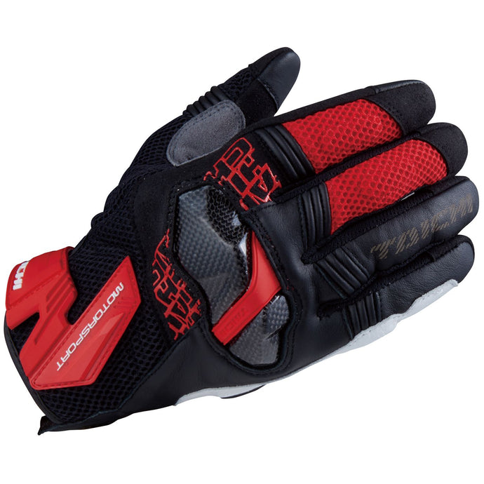ARMED MESH GLOVE RED RST448